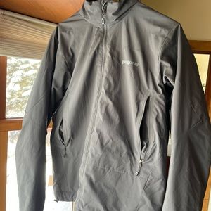 Grey Patagonia Synthetic Insulation Windstopper Jacket